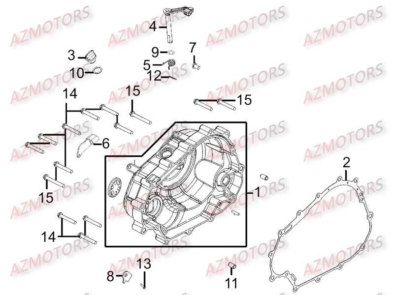 Carter D Embrayage AZMOTORS 