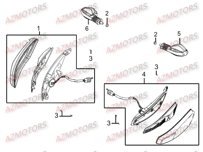 Clignotants AZMOTORS 