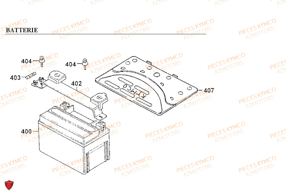 BATTERIE YTX5L-BS YUASA (ORIGINE) KYMCO pour BATTERIE de COBRA-50