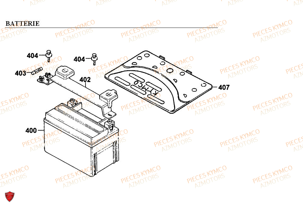 BATTERIE YTX5L-BS YUASA (ORIGINE) KYMCO pour BATTERIE de COBRA-50-EX