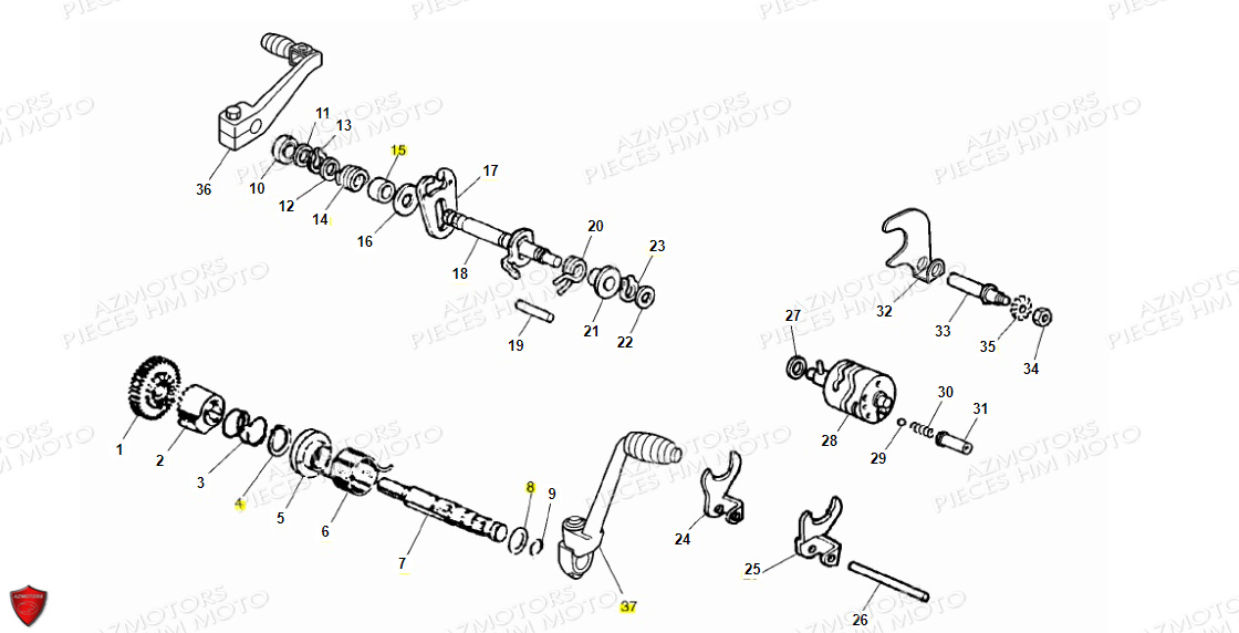 Allumage VENT PIECES HM 50 CMC (2010-2011)