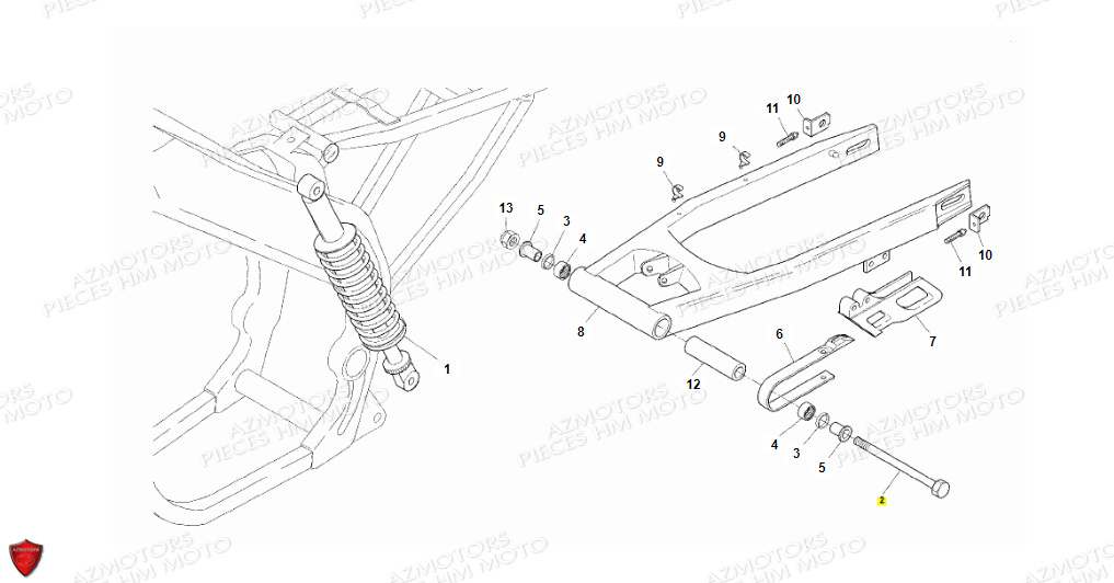 BRAS OSCILLANT VENT CRM CRE 50 CMC 2011