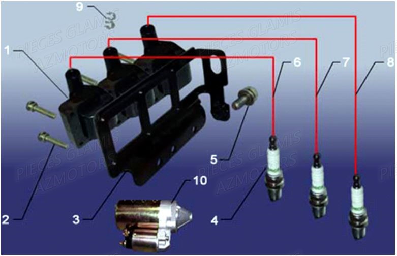 ALLUMAGE AZMOTORS CRUISER 2011 12