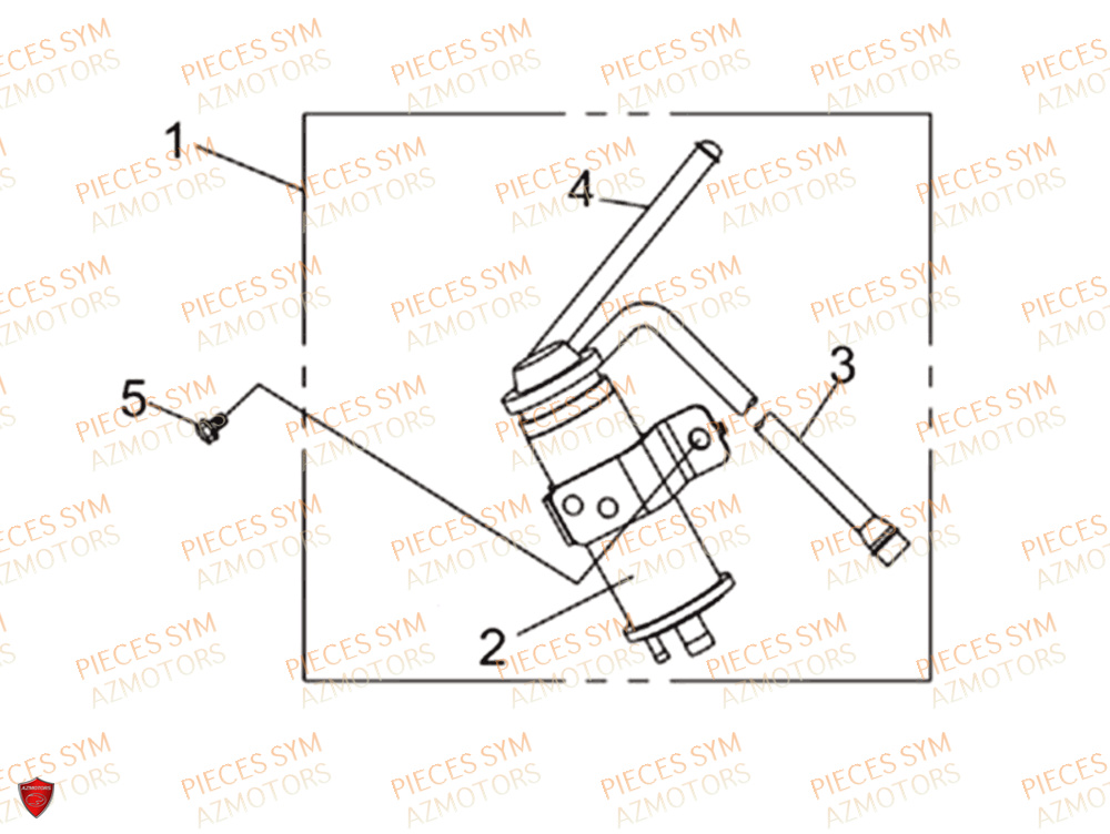 Canister SYM Pièces CRUISYM 300 - LV30W1-EU (2018-2020)