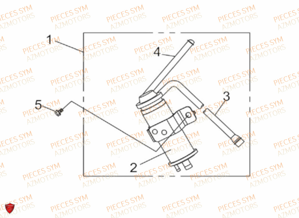 Canister SYM Pièces CRUISYM 300 - LV30W1Z1-EU (2019)
