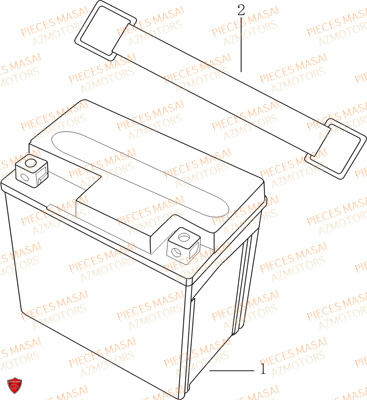 BATTERIE MASAI DARK ROD 125