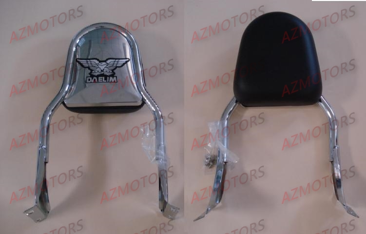 Sissy Bar Aigle DAELIM Pièces Moto DAELIM DAYSTAR Carbu 125cc
