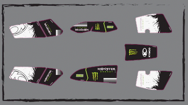 Kit Deco Mxu 700 Green Monster KYMCO Kit_Deco_KYMCO_Mxu_700