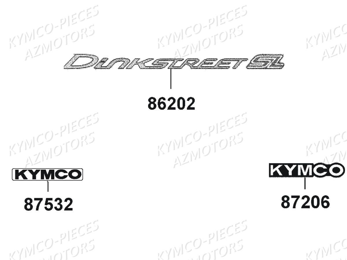 DECORS SL KYMCO DINKSTREET 125I