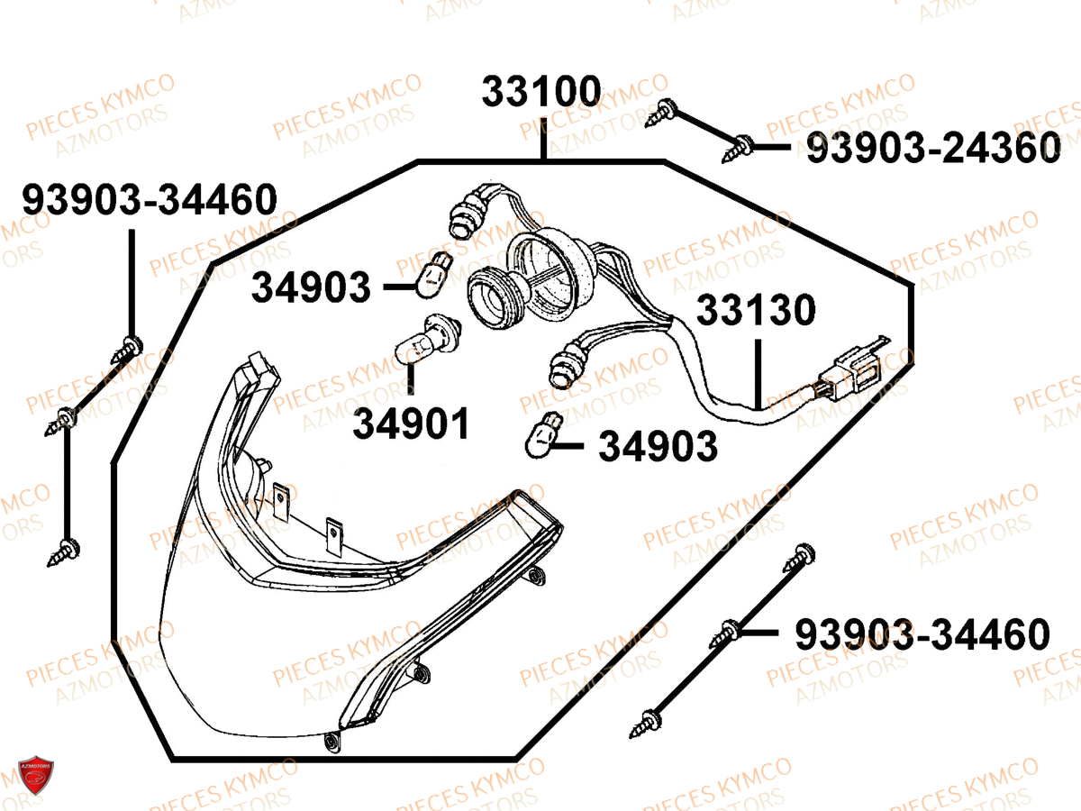 PHARE pour DINK 50 4T E2