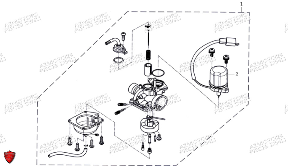 CARBURATEUR DINLI DL601