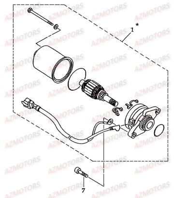 DEMARREUR AZMOTORS DL601