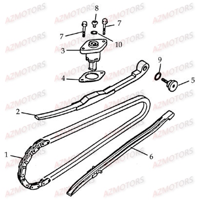 CHAINE DE DISTRIBUTION AZMOTORS DL603