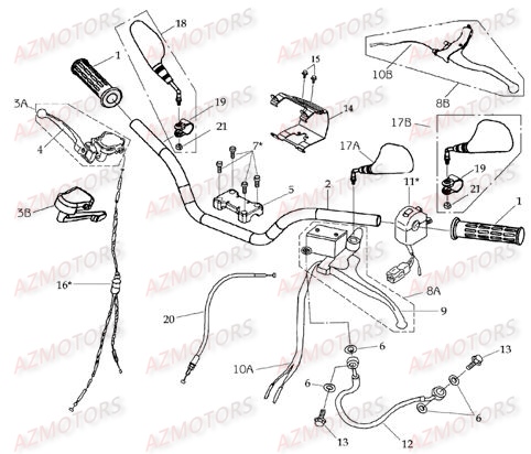 GUIDON AZMOTORS DL603
