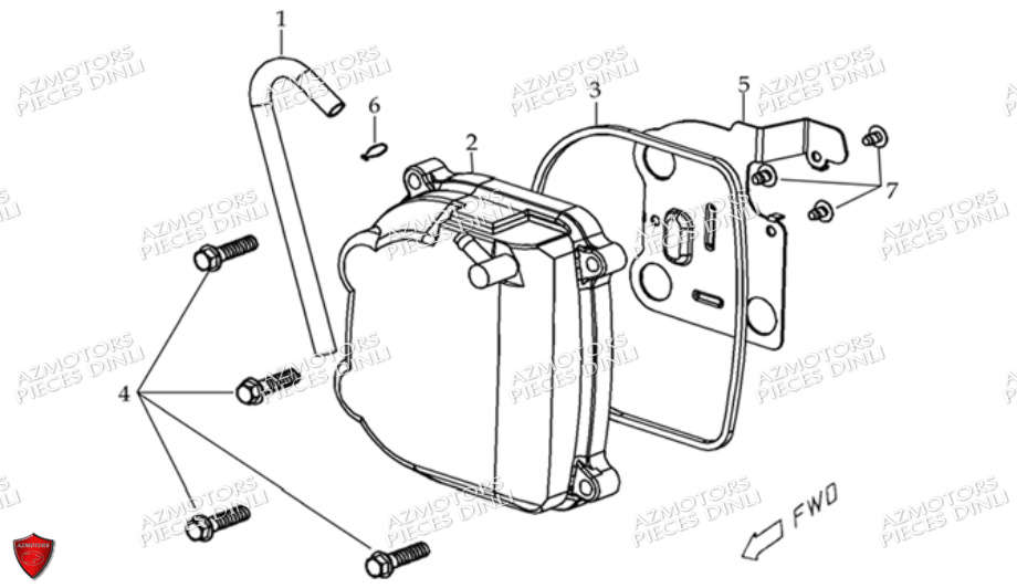 CACHE CULBUTEURS DINLI DL604