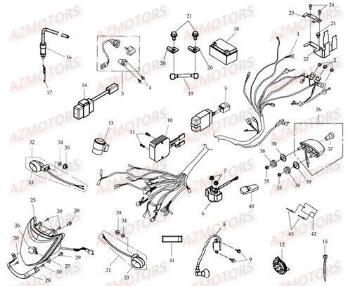 EQUIPEMENTS ELECTRIQUES AZMOTORS DL801 AV2006
