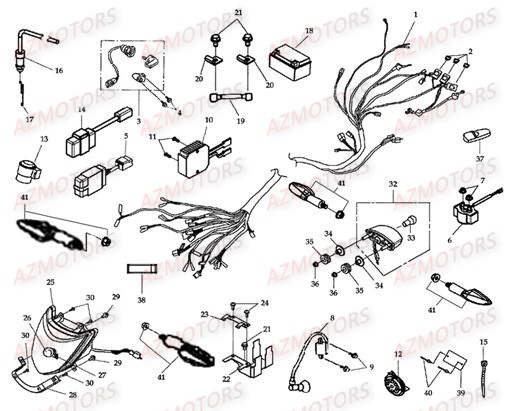 EQUIPEMENT ELECTRIQUES AZMOTORS DL801 DMX360