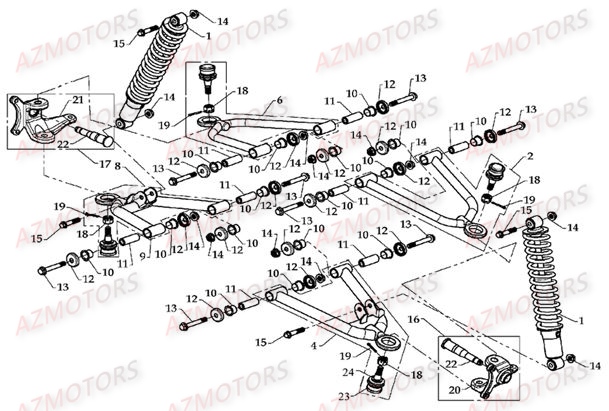 TRIANGLES AZMOTORS DL801 DMX360