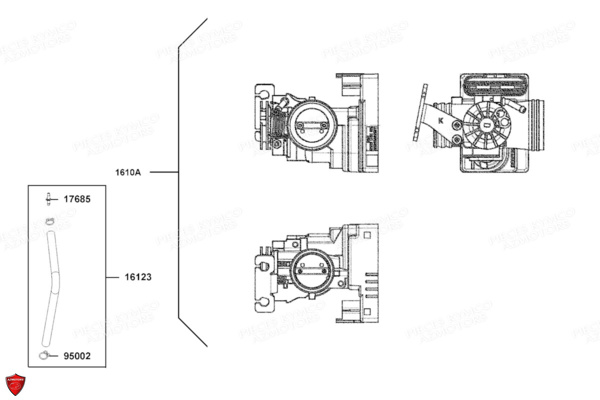 CARBURATION KYMCO DOWNTOWN 125I ABS E5