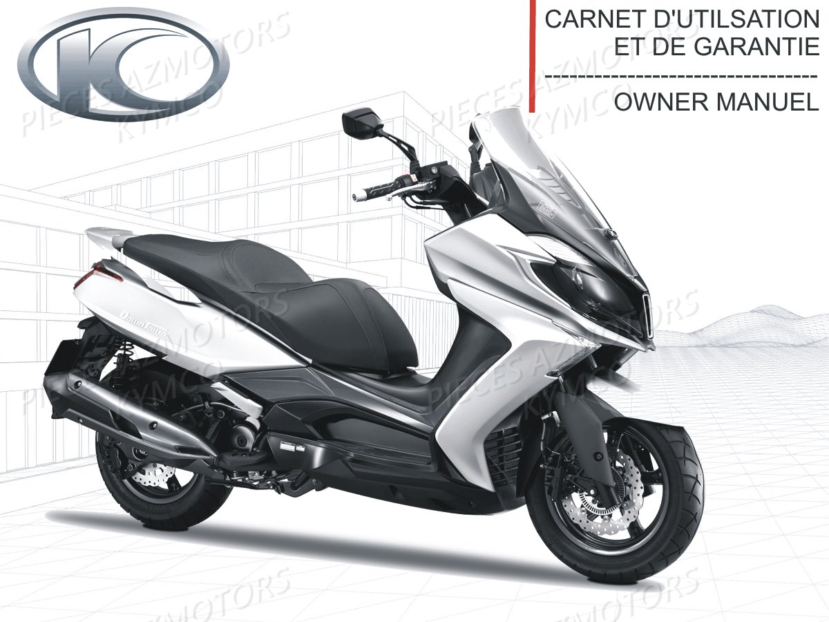 Manuel Utilisateur Downtown KYMCO Pieces DOWNTOWN 350I ABS EURO 3 (SK64CB)