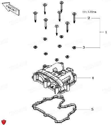 COUVRE CULASSE VOGE DSX 650 EURO 5