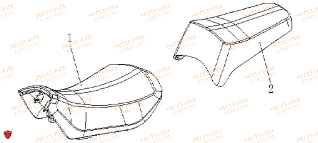 Selles VOGE Pièces Voge 650 DS