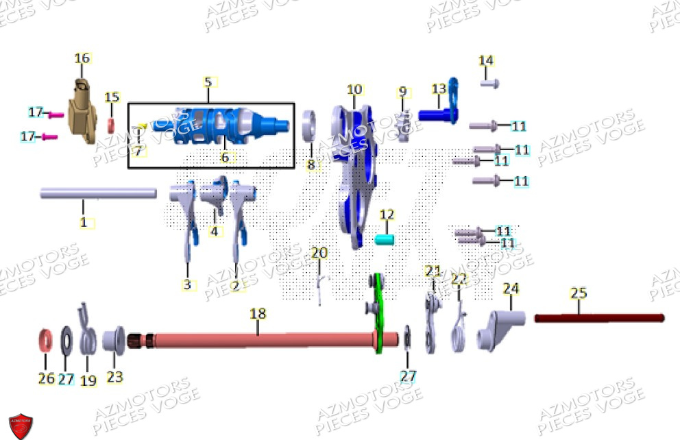 Selection Barillet VOGE Pièces VOGE 900 DSX EURO5+