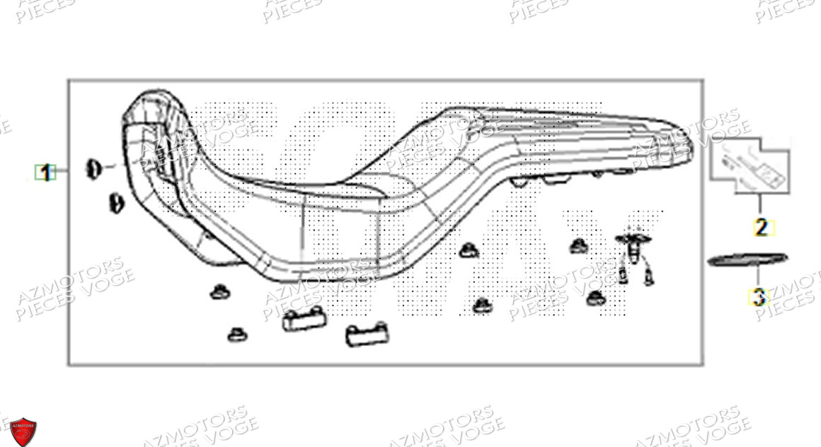 Selle VOGE Pièces VOGE 900 DSX EURO5+