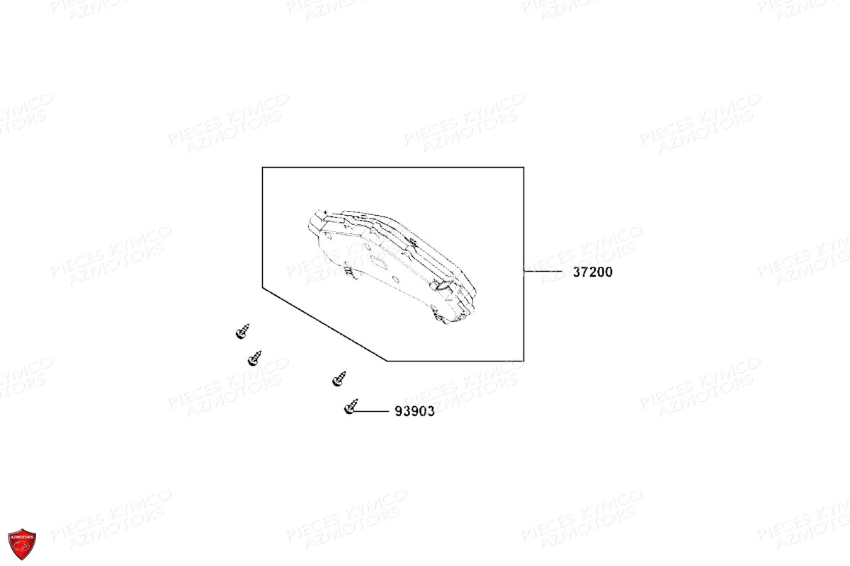COMPTEUR DE VITESSE pour DTX 125 ABS EURO5
