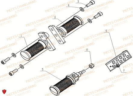 REPOSE PIED CHANGJIANG DYNASTY CJ 650