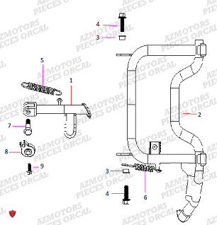 BEQUILLES ORCAL E COOTER E2 CARGO 3KW