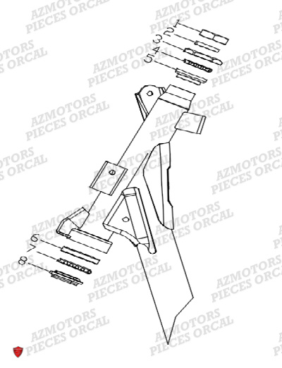 ROULEMENTS DE COLONNE ORCAL E COOTER E2 CARGO 3KW