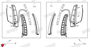 Clignotants Avant AZMOTORS PIECES E-NANA ELECTRIQUE