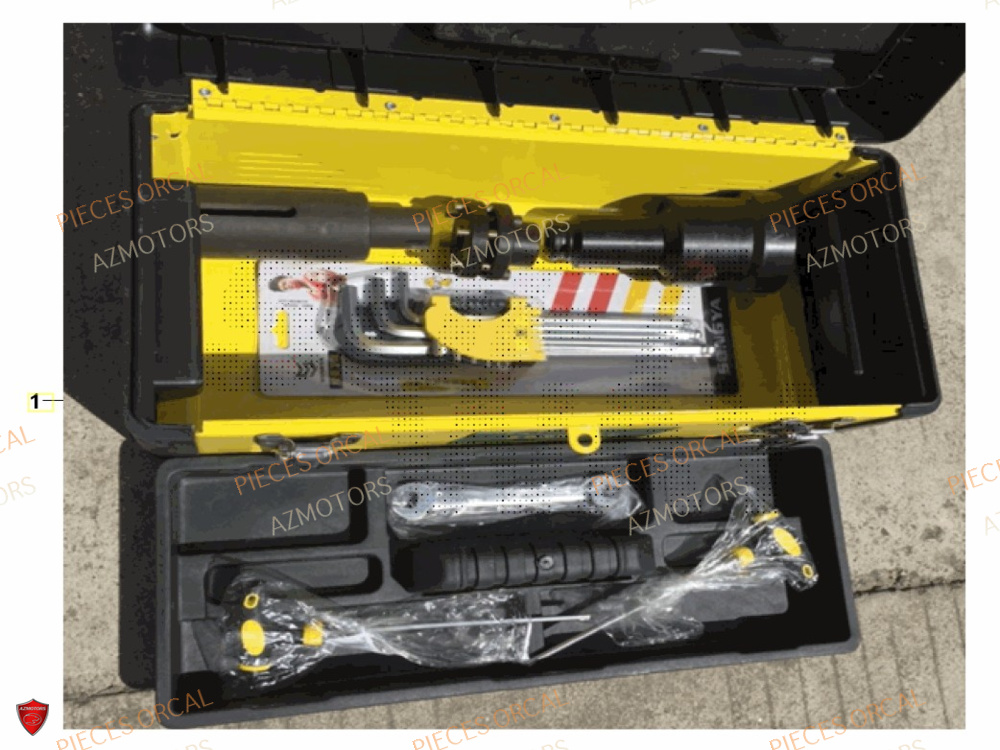 Outils AZMOTORS Pieces Orcal scooter ECOOTER E1 3KW