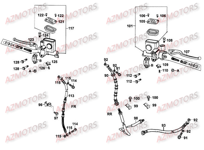 DURITE DE FREIN AVANT
KYMCO
DURITE DE FREIN AVANT