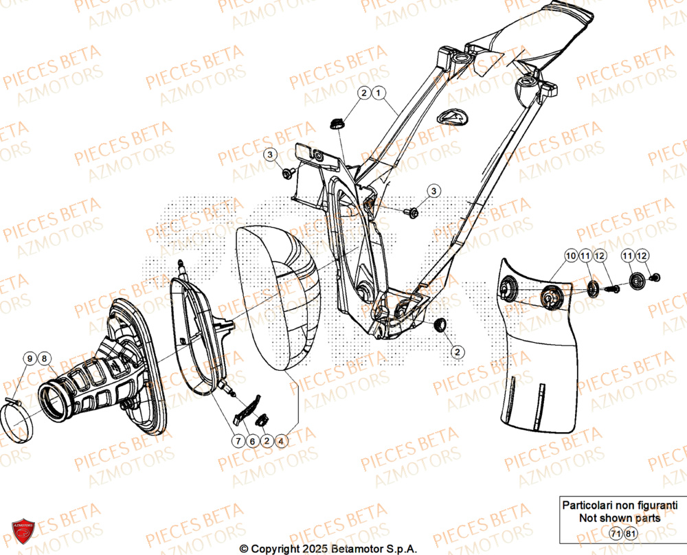 Filtre A Air BETA Pieces BETA ENDURO RR 350 4T RACE (2026)
