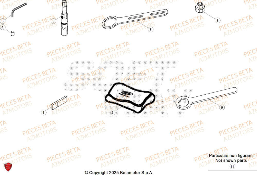 Manuel BETA Pieces BETA ENDURO RR 390 4T RACE (2026)
