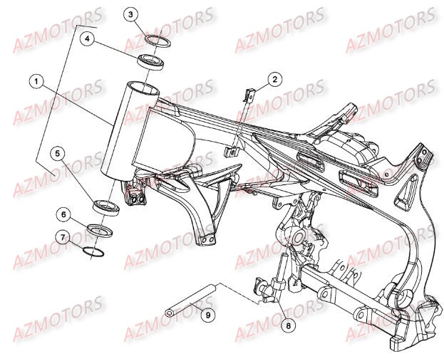 CHASSIS BETA EVO 125 16