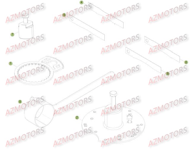 Outils BETA Pièces BETA EVO-125 2T - [2016]