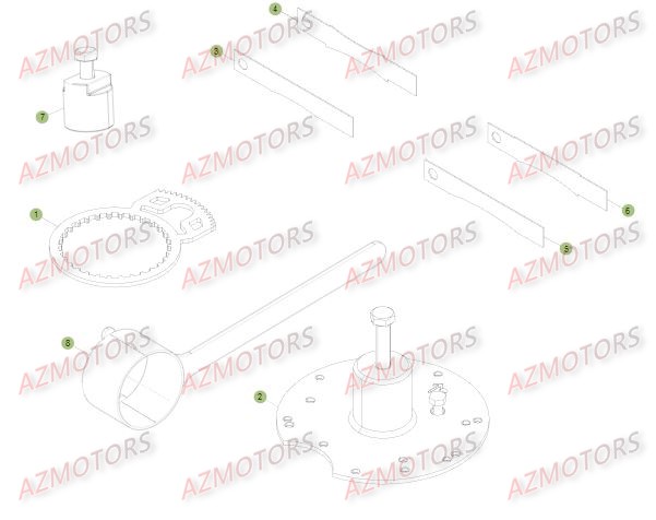Outils BETA Pièces BETA EVO-200 2T - [2015]