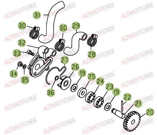 INSTALLATION DE REFROIDISSEMENT pour EVO-200-16