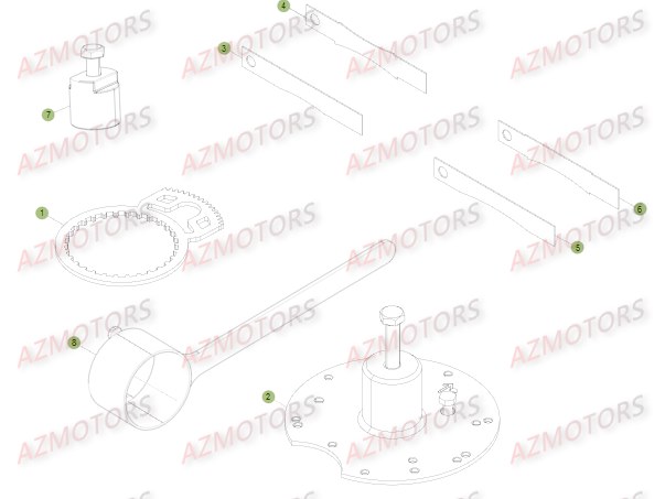 Outils BETA Pièces BETA EVO-200 2T - [2016]