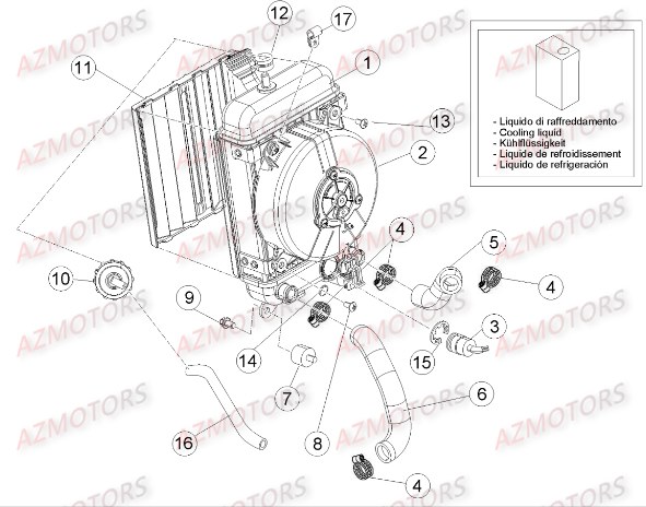 RADIATEUR BETA EVO 200 16