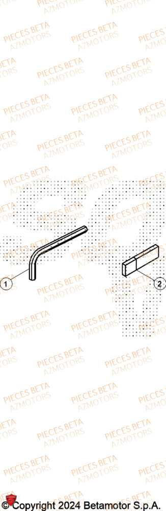 Manuel BETA Pièces Beta TRIAL EVO 200 FACTORY 2T 2025
