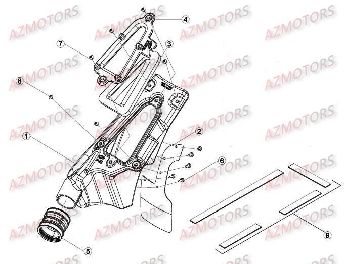 Boitier Du Filtre BETA Pieces BETA EVO-290 2T - [2009]