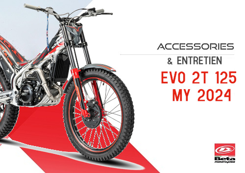 Accessoires BETA Pièces Beta TRIAL EVO 125 2T 2024