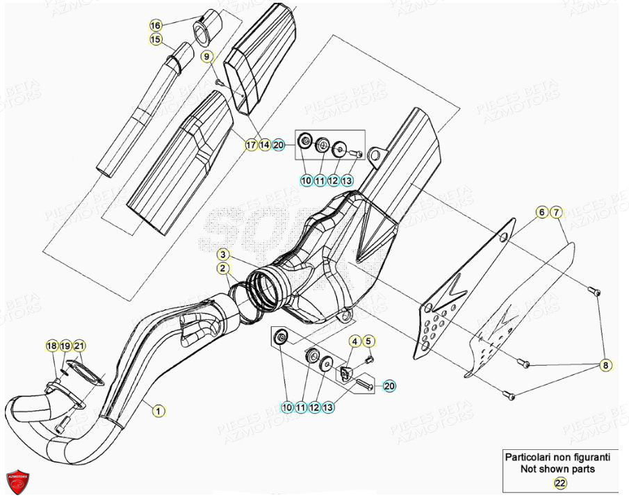 ECHAPPEMENT BETA EVO 125 2T FACTORY 2018