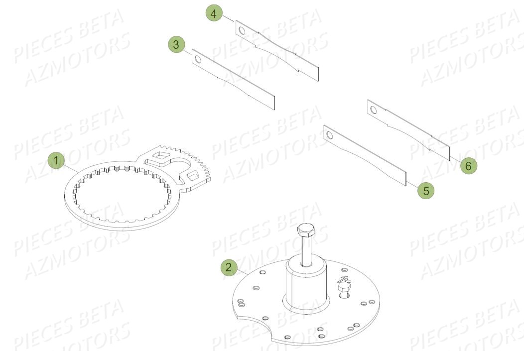 OUTILLAGES SPECIAL BETA EVO 250 FACTORY 15