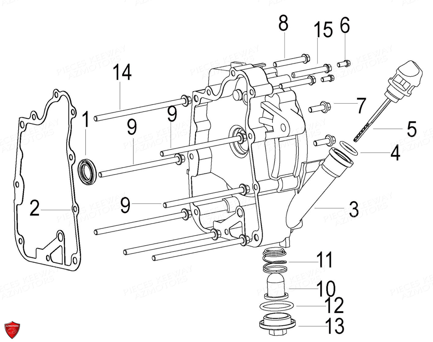 CARTER DROIT KEEWAY FACT EVO 50 E4