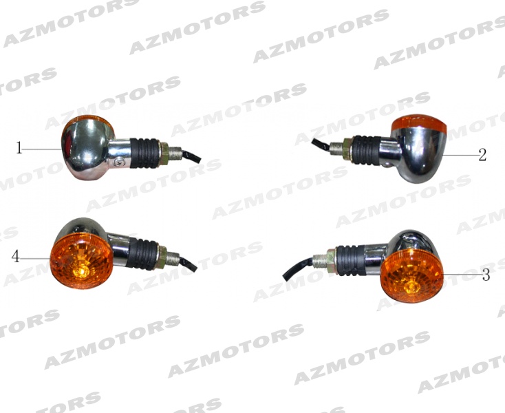 Clignotants MASH Pieces MASH FAMILY SIDE 400cc (2019 - 2020)